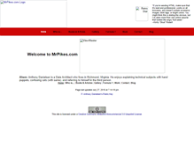 Tablet Screenshot of mrpikes.com